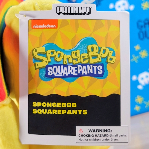 Nickelodeon SpongeBob SquarePants 7" UltraSoft Phunny Kidrobot Official Plush - Picture 5 of 6
